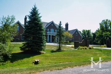 Buckhaven subdivision in Barrington Hills, IL