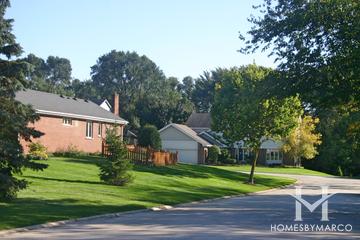 Chippendale subdivision in Barrington, IL