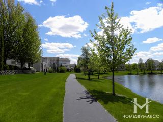 Manchester Lakes Estates subdivision in Algonquin, IL