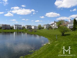 Manchester Lakes Estates subdivision in Algonquin, IL