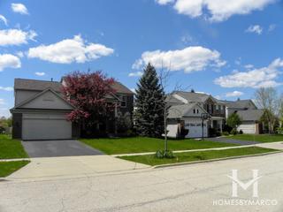 Manchester Lakes Estates subdivision in Algonquin, IL
