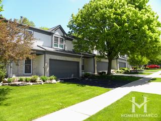 Old Oak Terrace subdivision in Algonquin, IL
