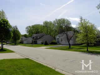 Riverwood subdivision in Algonquin, IL