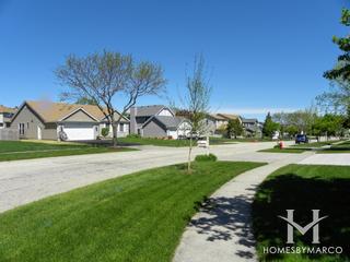 Royal Hill subdivision in Algonquin, IL