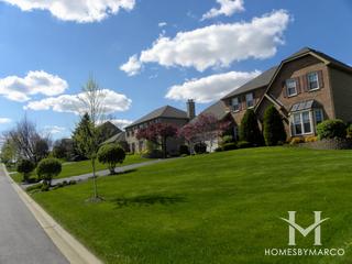 Terrace Hill subdivision in Algonquin, IL