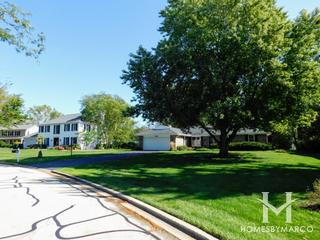 Deer Lake subdivision in Barrington, IL