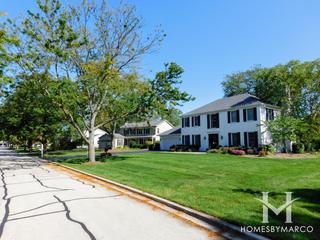 Deer Lake subdivision in Barrington, IL