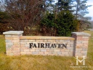 Fairhaven subdivision in Barrington, IL