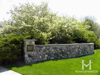 Stone Ridge Estates subdivision in Algonquin, IL