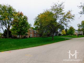 Fenview Estates subdivision in Barrington, IL