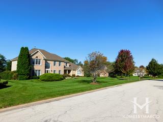 Fielding Place subdivision in Barrington, IL