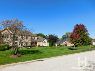 Fielding Place subdivision in Barrington, IL