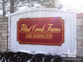 Flint Creek Farms subdivision in Lake Barrington, IL