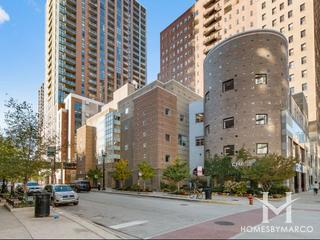 Burnham Park Plaza building in the Loop neighborhood of Chicago, IL