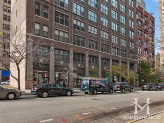 Franklin Building building in the Printers Row neighborhood of Chicago, IL