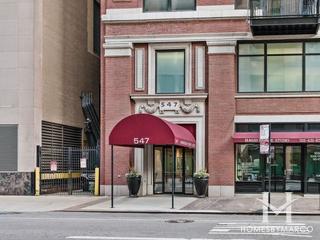 Harrison Street Lofts building in the Loop neighborhood of Chicago, IL