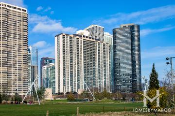Outer Drive East building in the Loop neighborhood of Chicago, IL