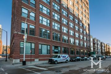 Paper Place Lofts building in the Loop neighborhood of Chicago, IL