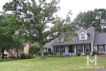 Country Woods subdivision in Crystal Lake, IL