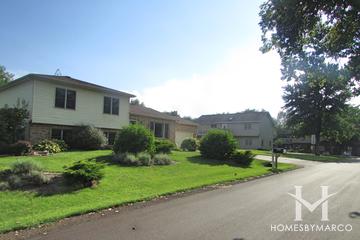 Crystal Woodlands subdivision in Crystal Lake, IL