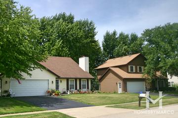 Lochwood Acres subdivision in Crystal Lake, IL
