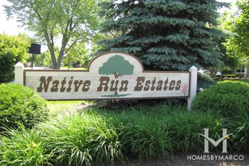 Native Run subdivision in Crystal Lake, IL