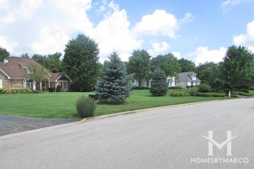 Oakwood Manor subdivision in Crystal Lake, IL