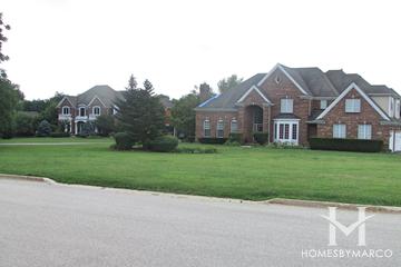 Oakwood Manor subdivision in Crystal Lake, IL