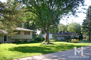 Orchard Acres subdivision in Crystal Lake, IL