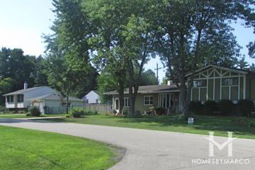 Platt De Marce subdivision in Crystal Lake, IL