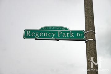 Regency Park subdivision in Crystal Lake, IL