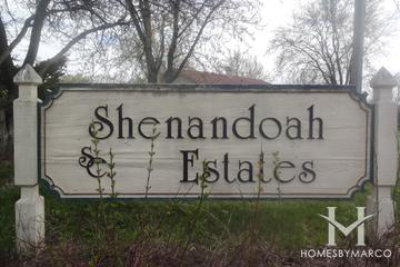 Shenandoah Estates subdivision in Crystal Lake, IL