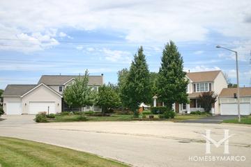 Spring Ridge subdivision in Crystal Lake, IL