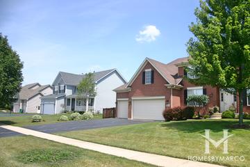 Summit Glen subdivision in Crystal Lake, IL