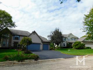 Oaks of Barrington subdivision in Barrington, IL