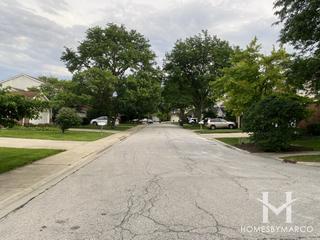 Dunsten Green subdivision in Northbrook, IL