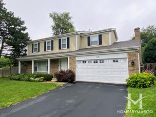 Fox Run subdivision in Northbrook, IL