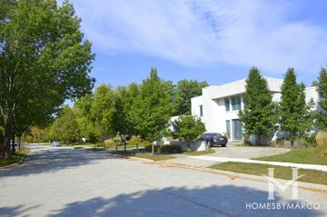 Garden Court subdivision in Northbrook, IL