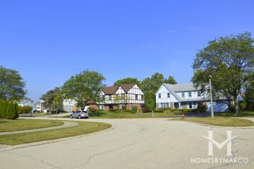Lakeshire subdivision in Northbrook, IL