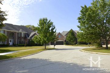 Sportsman's Cove subdivision in Northbrook, IL