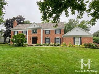 Stonehedge subdivision in Northbrook, IL