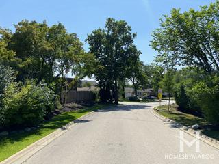 Timber Trails subdivision in Northbrook, IL