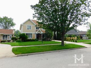 Parkview subdivision in Park Ridge, IL