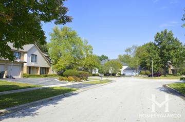 Woodmere subdivision in Northbrook, IL