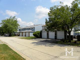 Barrington Square subdivision in Hoffman Estates, IL