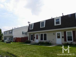 Barrington Square subdivision in Hoffman Estates, IL
