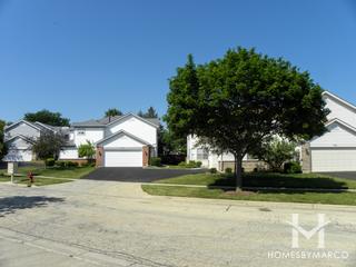 Casey Farm Villas subdivision in Hoffman Estates, IL