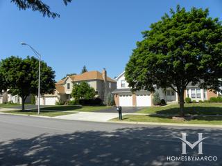 Casey Farm Villas subdivision in Hoffman Estates, IL