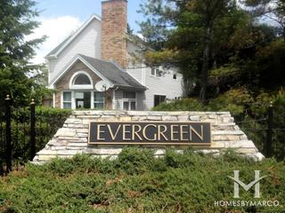 Evergreen subdivision in Hoffman Estates, IL