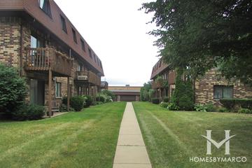 Trevor Court subdivision in Crystal Lake, IL